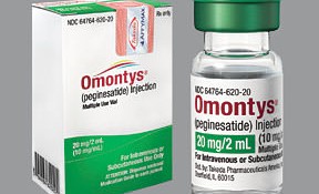 Omontys was part of the anemia drug recall.