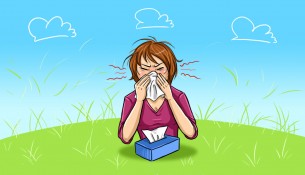 allergy sneezing
